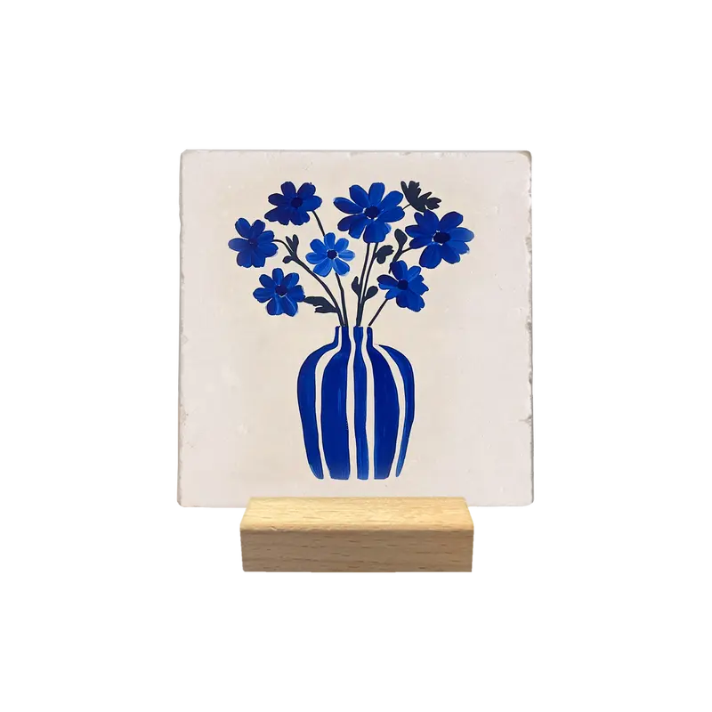 Delfts blauwe vaas