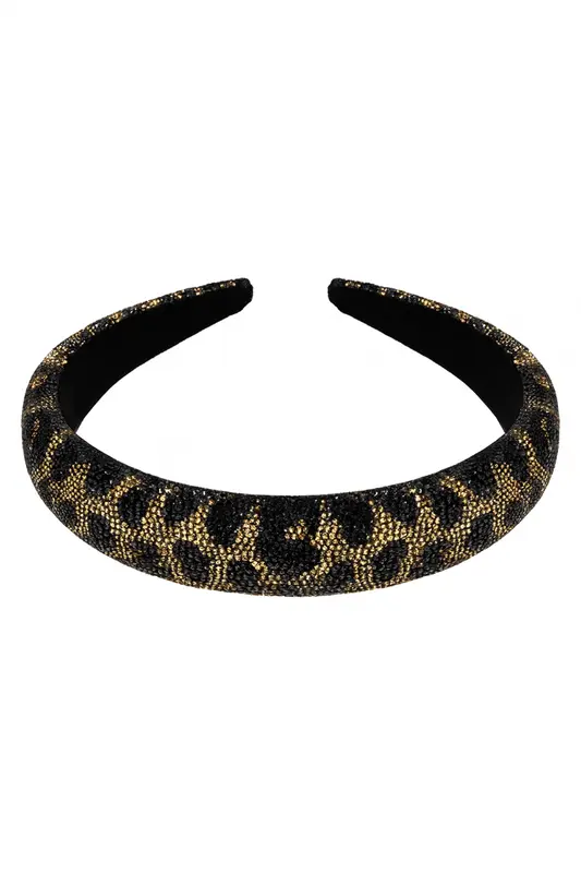 Diadeem breed glitter panter