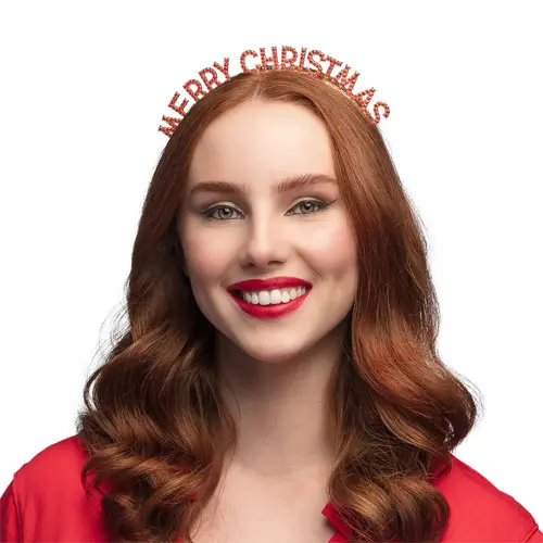 Diadeem metaal Merry Christmas