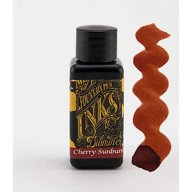 Diamine Cherry Sunburst ink 30ml