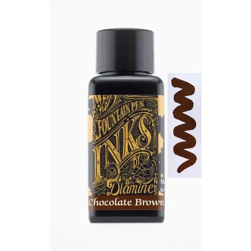 Diamine Chocolate Brown ink 30ml