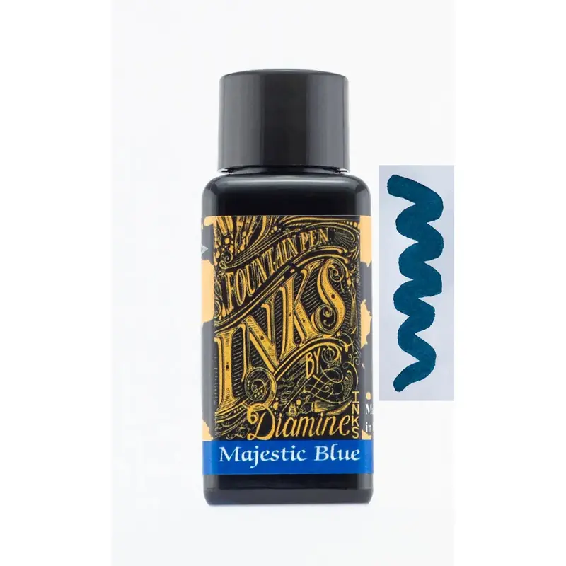 Diamine Majestic Blue ink 30ml
