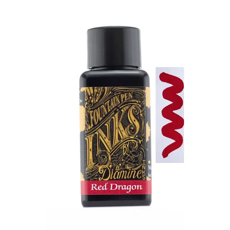 Diamine Red Dragon ink 30ml