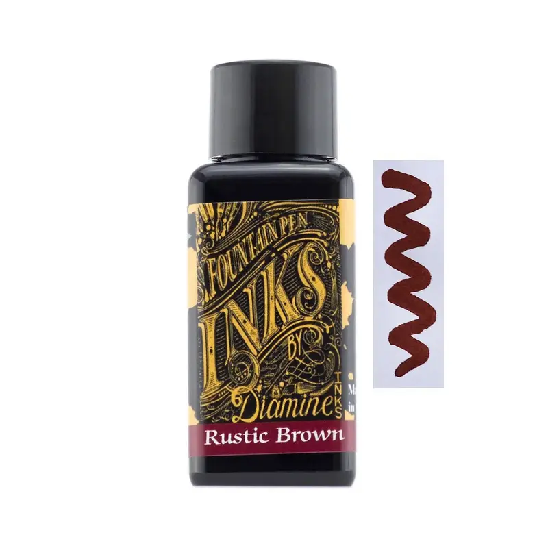 Diamine Rustic Brown ink 30ml