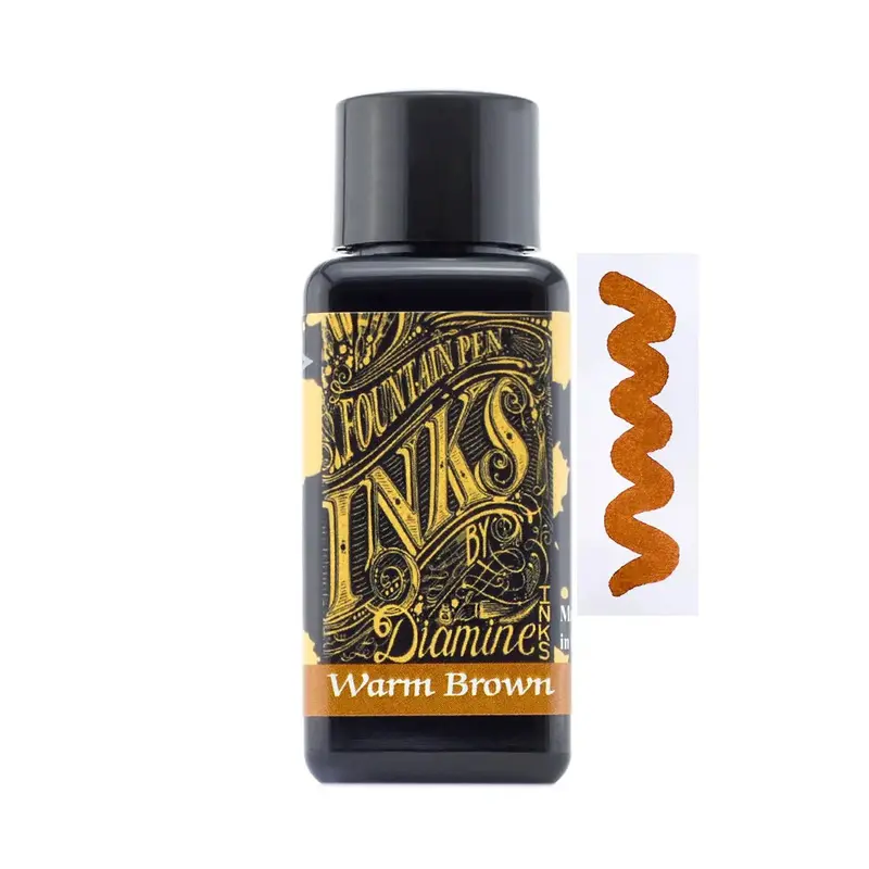 Diamine Warm Brown ink 30ml