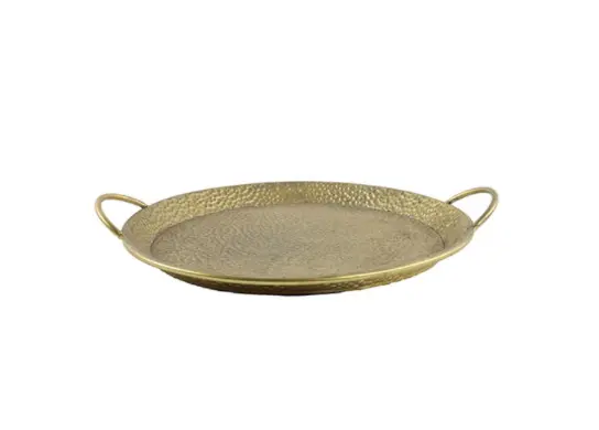 Dienblad Belden S goud-L38B33,5H6,5CM