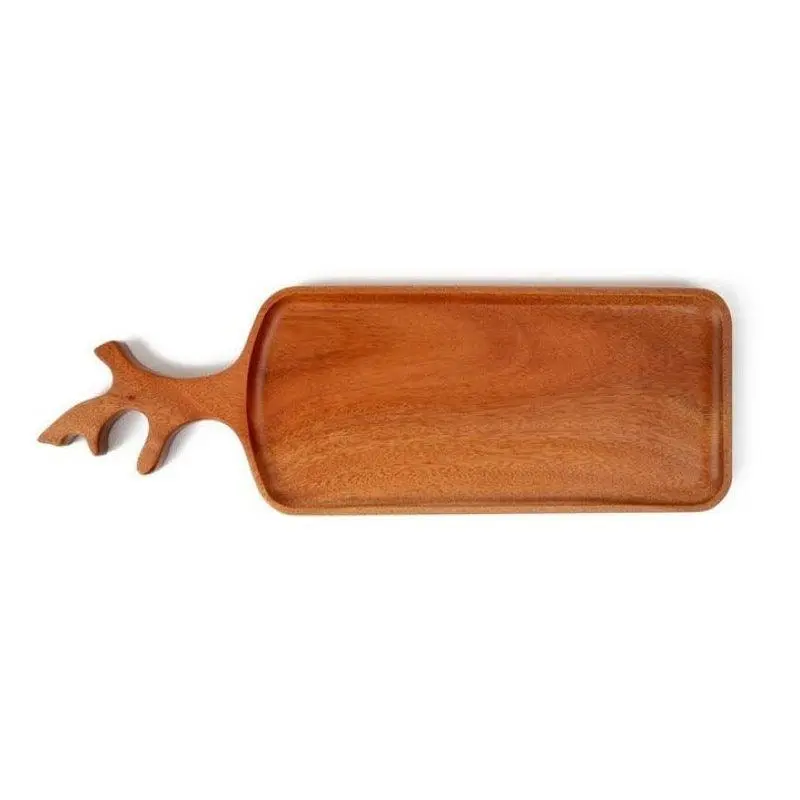 Dienblad | Gewei | Khaya-Hout