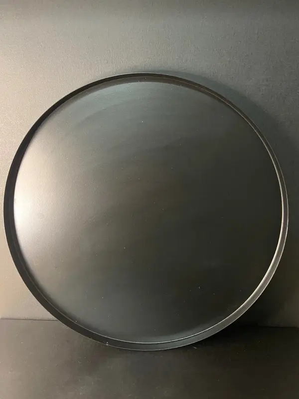Dienblad rond zwart | 40cm