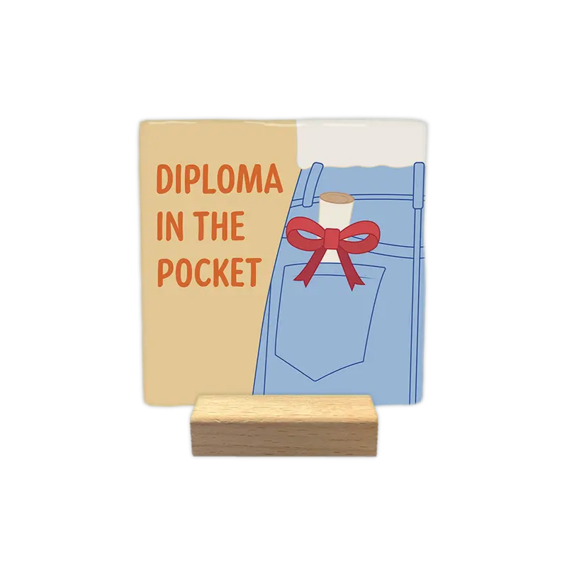 Diploma in the pocket