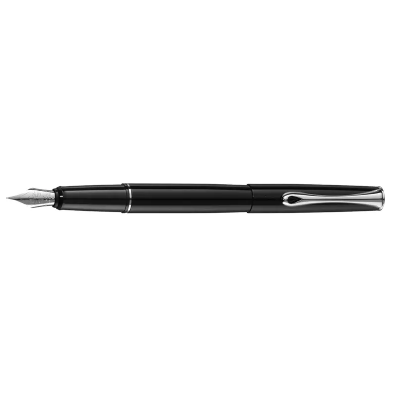 Diplomat Esteem Zwart laqué CT vulpen