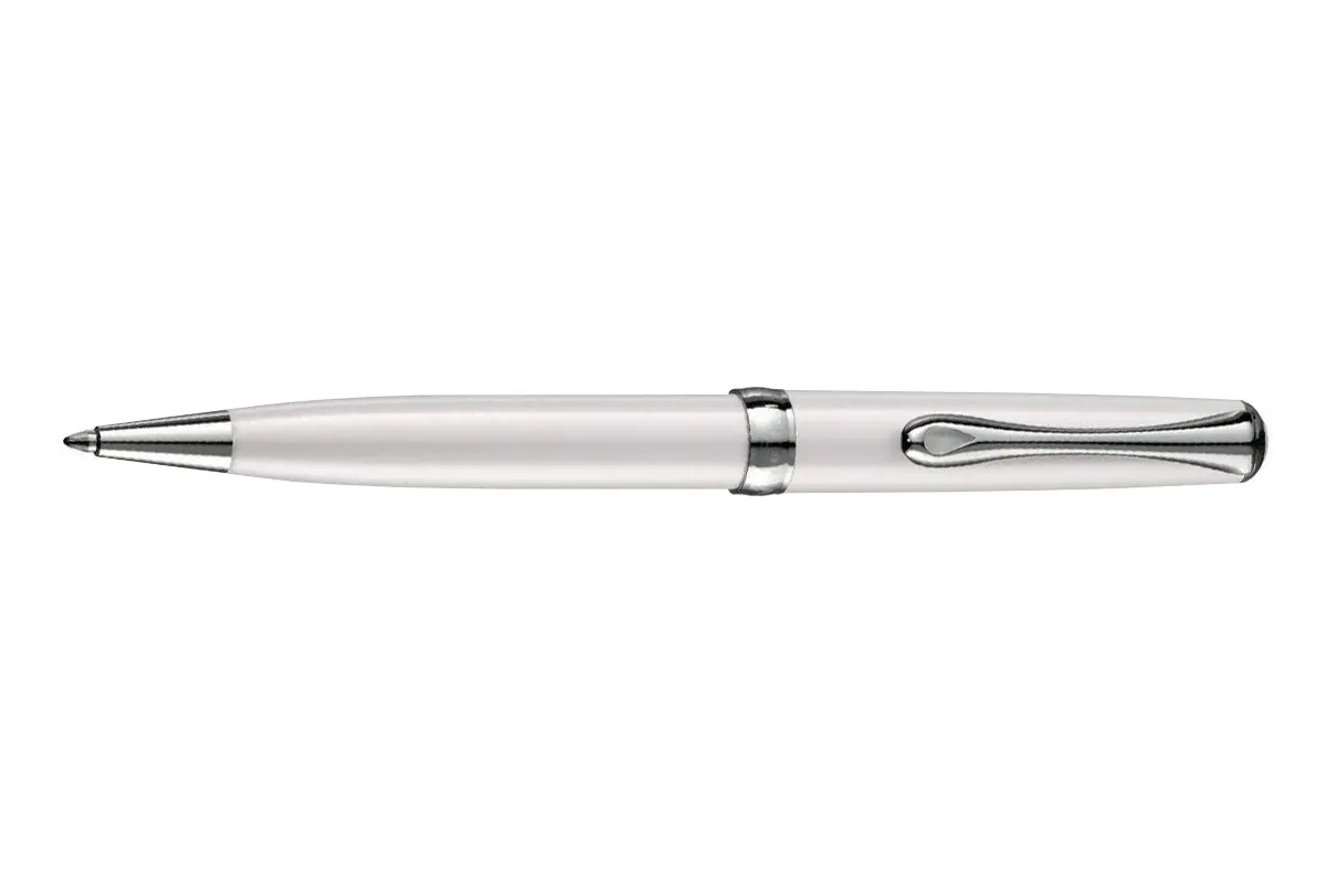 Diplomat Excellence A2 Guilloche White Pearl balpen