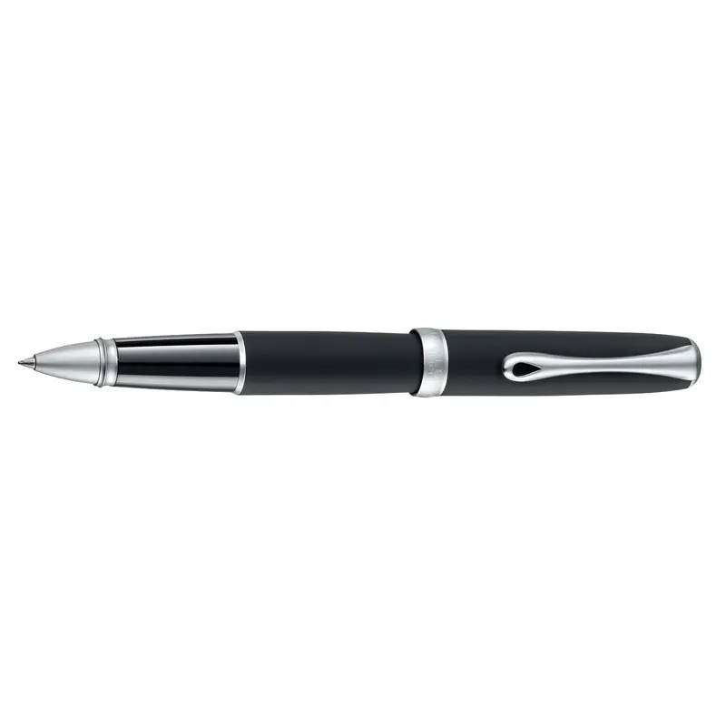 Diplomat Excellence A2 Lapis mat zwart CT roller