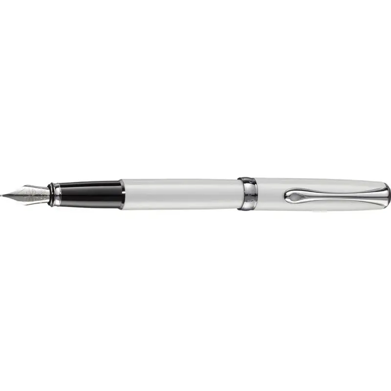 Diplomat Excellence A2 Pearl White CT vulpen