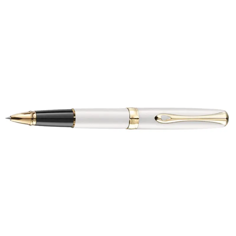 Diplomat Excellence A2 Pearl White GT Roller