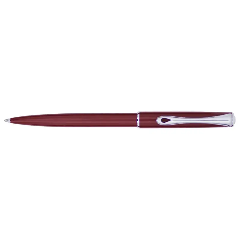 Diplomat Traveller Laquer Dark Red CT balpen