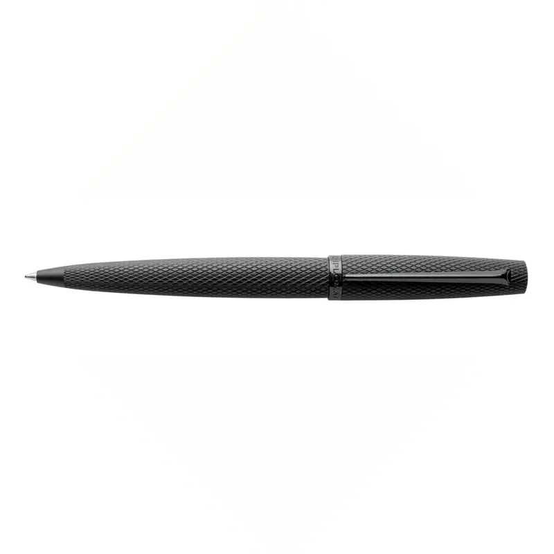 Diplomat Viper Black Guilloche Balpen