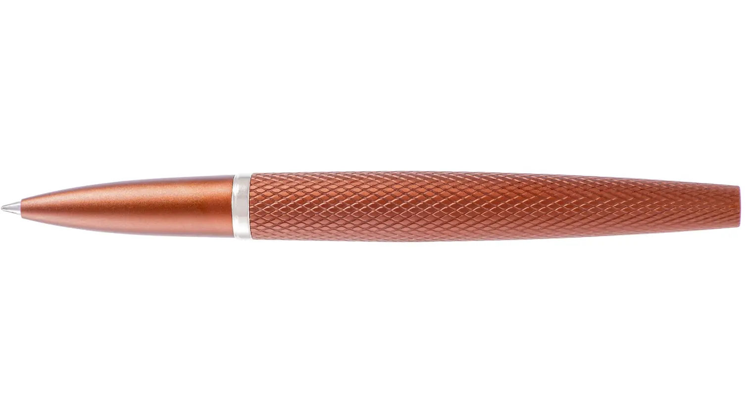 Diplomat Viper Bruin Guilloche Roller