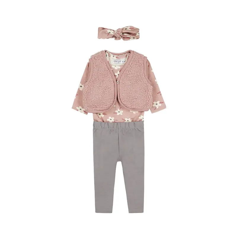 Dirkje 3 pce babysuit + headband