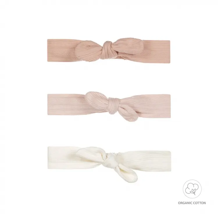 Dirkje Baby headband 3-pack organic cotton