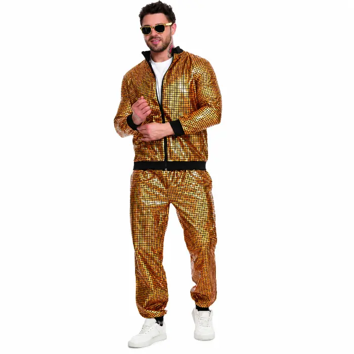 Disco Gouden Trainingspak L/XL