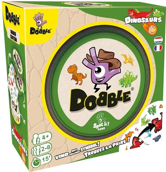 Dobble Game Dinosaurs