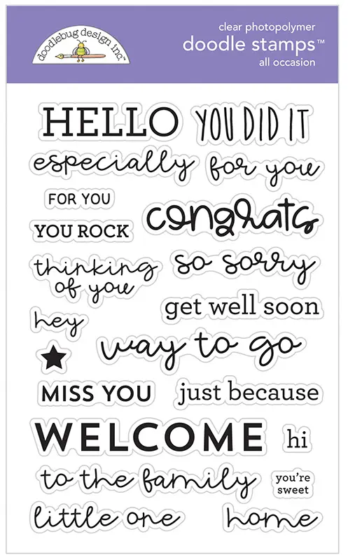 Doodlebug Design - All Occasions Doodle Stamps