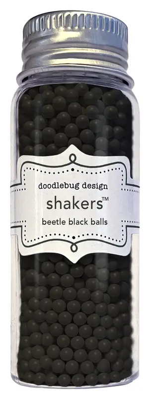 Doodlebug Design - Beetle Black Shaker Balls