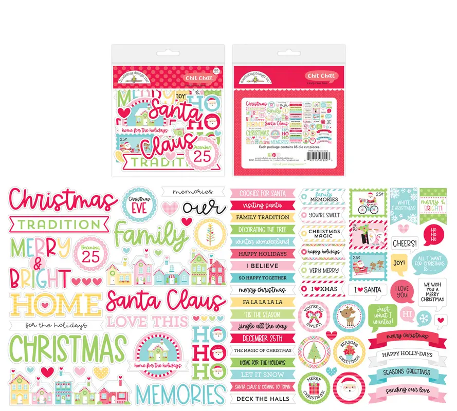 Doodlebug Design - Candy Cane Lane Chit Chat
