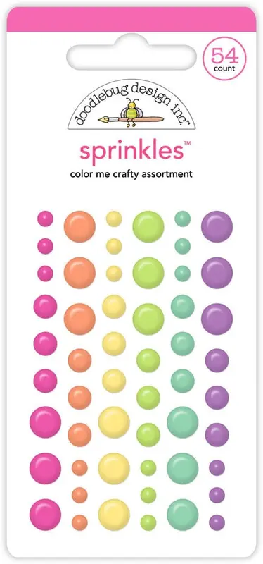 Doodlebug Design - Color Me Crafty Assortment Sprinkles