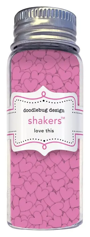Doodlebug Design - Color Me Crafty Love This Shakers