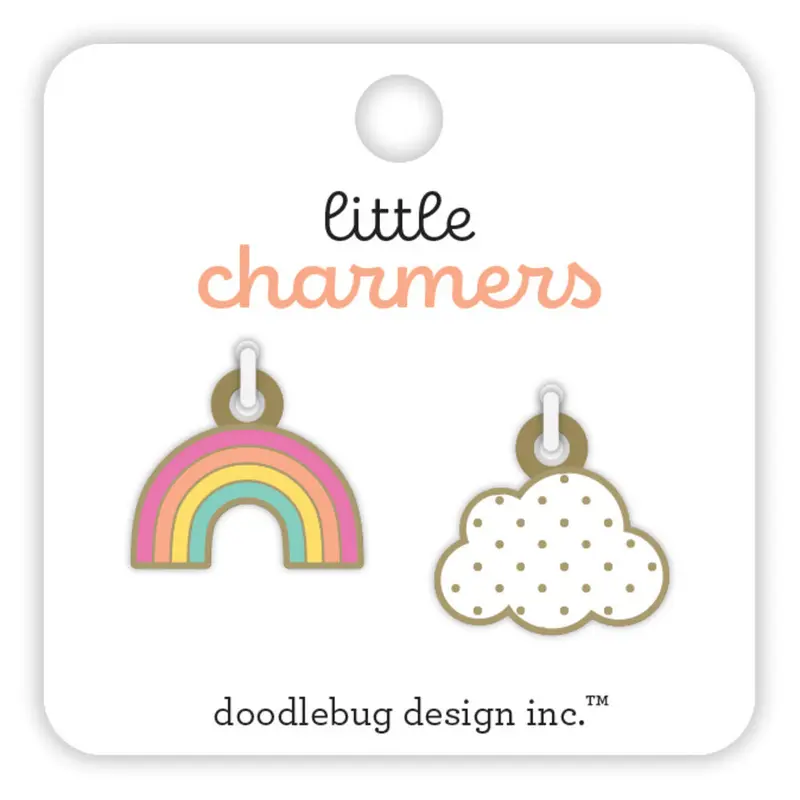 Doodlebug Design - Hello Again Rainbow Skies Little Charmers