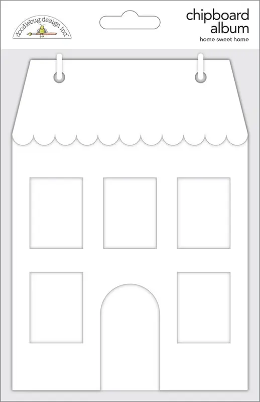 Doodlebug Design - Home Sweet Home Chipboard Album