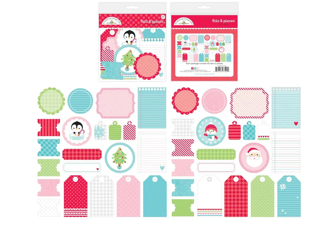 Doodlebug Design - Let It Snow Bits & Pieces