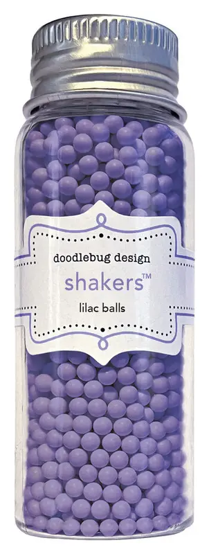 Doodlebug Design - Lilac Shaker Balls