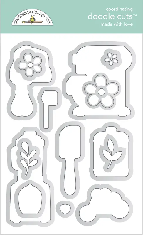 Doodlebug Design - Made With Love Doodle Cuts
