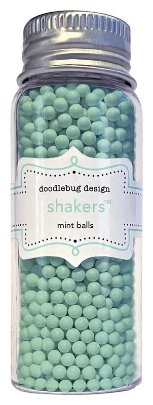 Doodlebug Design - Mint Shaker Balls