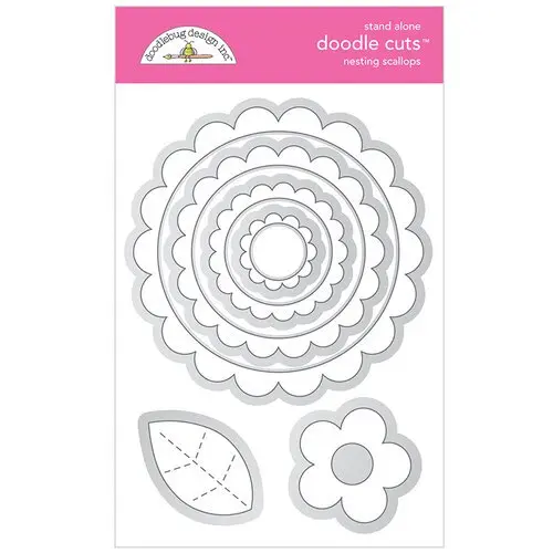Doodlebug Design - Nesting Scallops Doodle Cuts