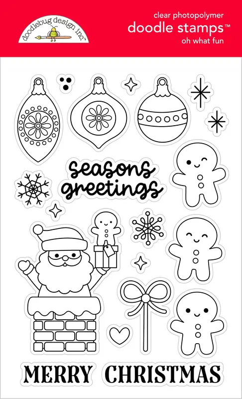 Doodlebug Design - Oh What Fun Doodle Stamps