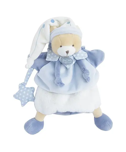 Doudou Kleine Koolbeer Handpop - 28 cm