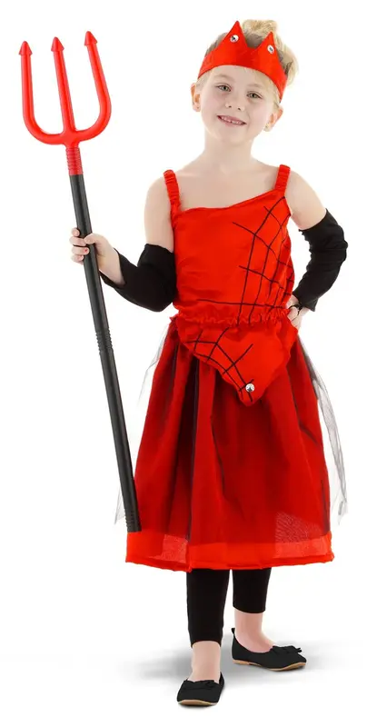 Dracula jurk mt. M (6-8 jaar)