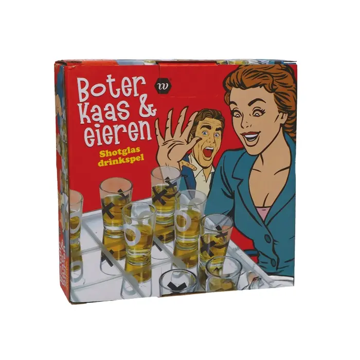 Drankspel Boter kaas en eieren
