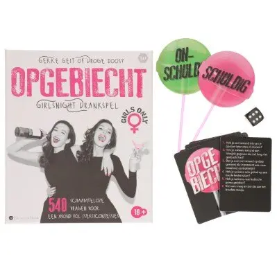 Drankspel Opgebiecht girlsnight