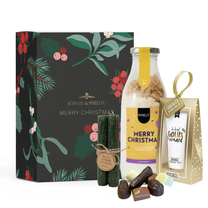 Dream Surprise Box Kerst Beauty candle Chocolade