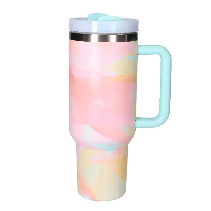 Drinkbeker to go marmer mix 1200ml