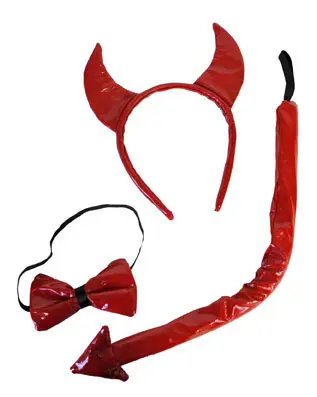 Duivel set 3st.
