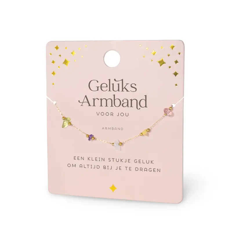 Edelsteen - Armband - Geluksarmband