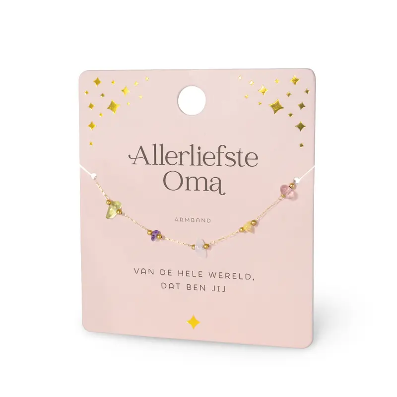 Edelsteen - Armband - Oma