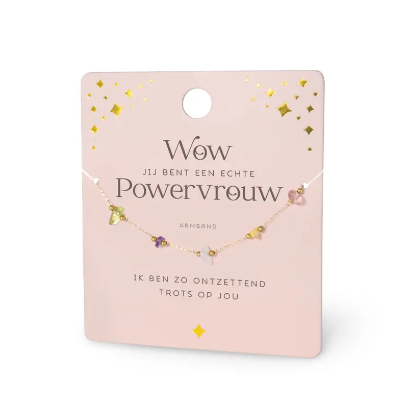 Edelsteen - Armband - Powervrouw