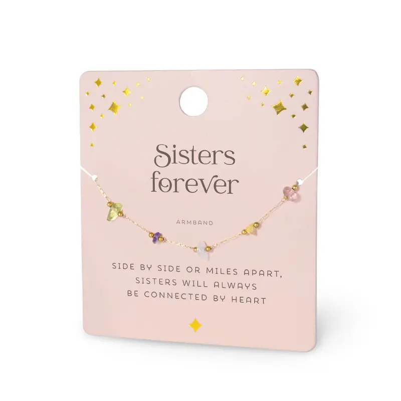 Edelsteen - Armband - Sisters