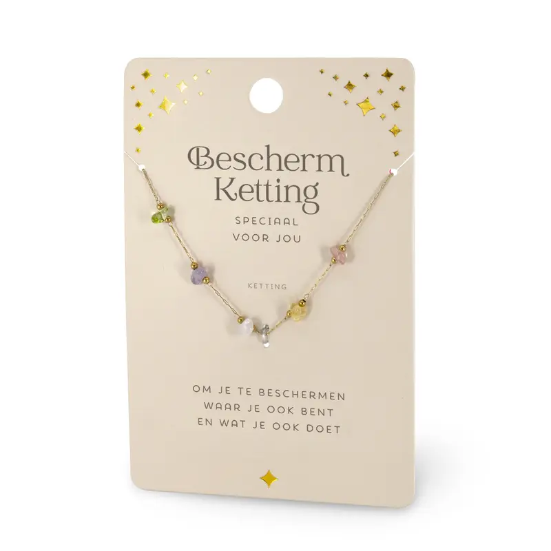 Edelsteen - Ketting - Bescherm